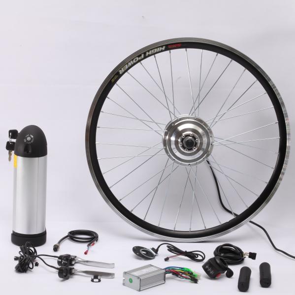 Quality Hot selling 36v 48v 250w 350w electric bicycle conversion kit Ebike kit with sine wave controller for sale