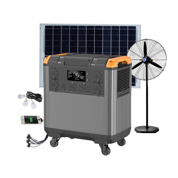 1KW Mini Kit Solar Energy Generator With Digital LCD Display For Home Lighting System