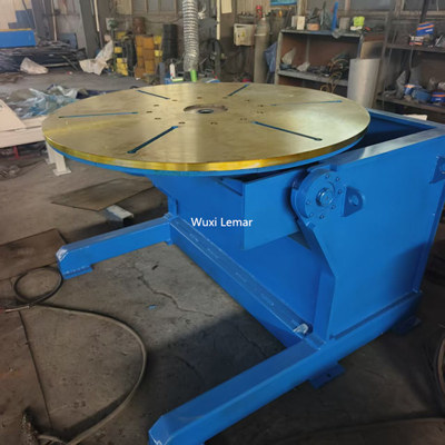 3000kg Load Capacity Welding Positioner with VFD Speed Control and 220V Voltage for Tank Cylinder Welding