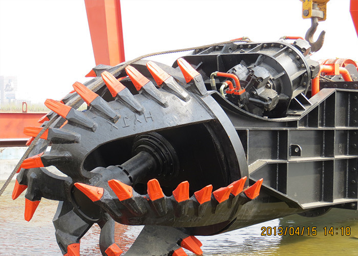 6 Inch Cutter Suction Dredger For Port Building And Land Reclaim