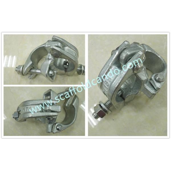 Good loading bearing strength Q235 forged double coupler for connecting OD43mm pipe in scaffolding project