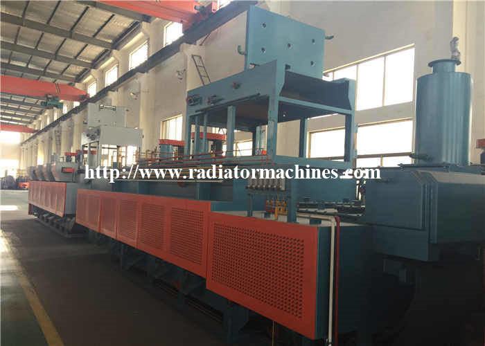 500kg/H Continuous Mesh Belt Quenching Furnace For Screw Heat Treatment And Concrete Nails
