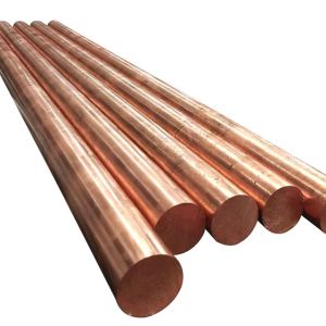 Buy cheap 99.9% Purity Customized Straight Copper Bars / Rod C11000 C10200 product