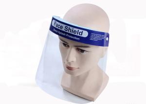Buy cheap Transparent Protective Medical Face Shield Medical Adjustable Clear Plastic product