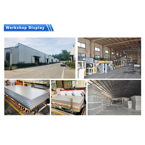 900mm 1000mm Brushed Aluminium Composite Panel Fire Retardant Acp Sheets SGS