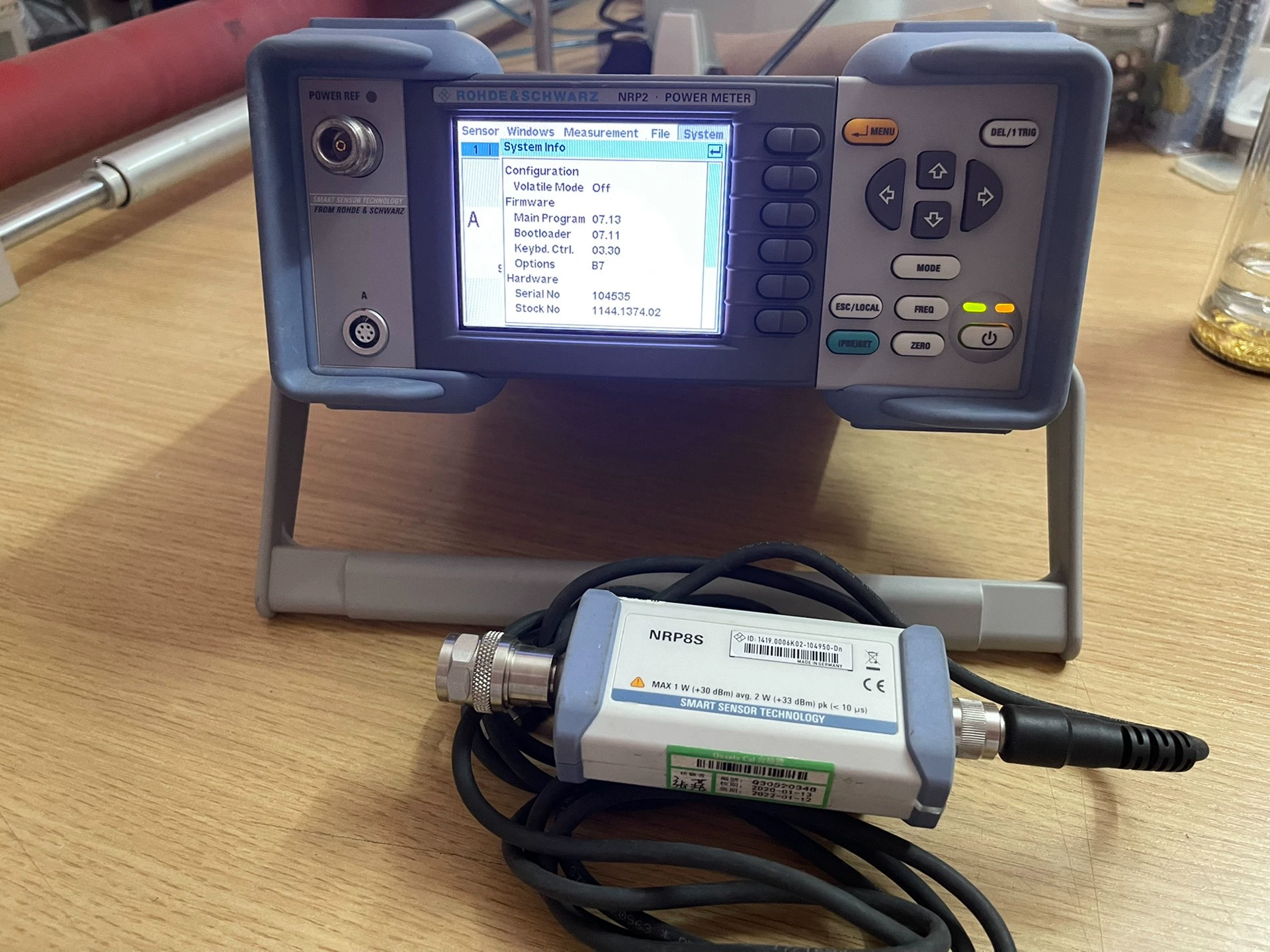 Used Rohde & Schwarz R&S NRP2 110 GHz EMC Test Equipment Multi Channel RF Power Meter