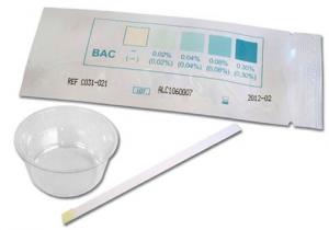 Buy cheap Easy Check Saliva Drug Test Kit Colorimetric Analysis Alcohol Saliva Test Strips product
