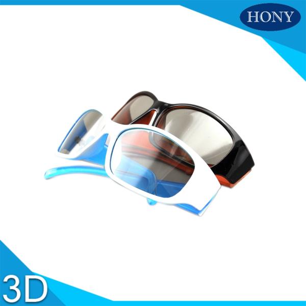 Make Premium Plastic Frame Television Movie 3D Polarizer Glasses Perfect Passive Cinema IMAX Linear Polarized Glasses