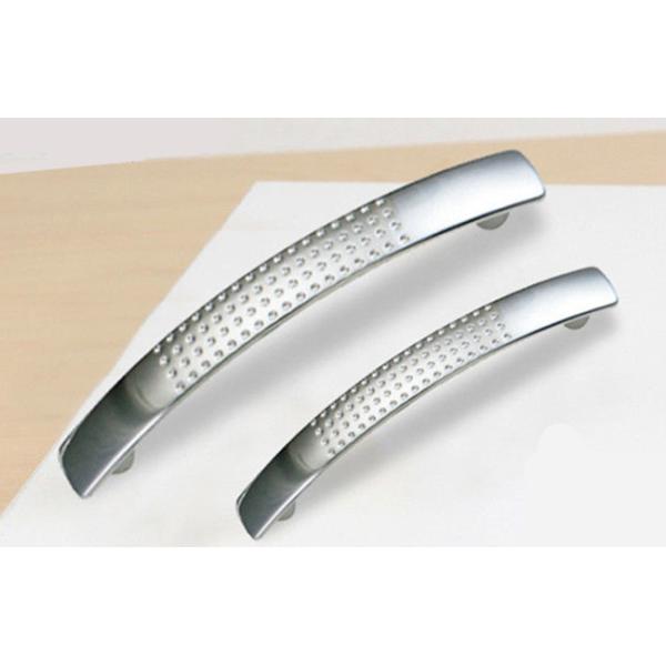 Acrylonitrile Drawer Handles Silver Arched Cheapest Plastic Handles ABS Polyresin Furniture Handles