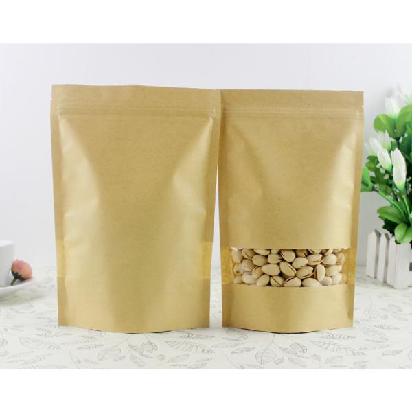 Brown Kraft Paper Bag With Window