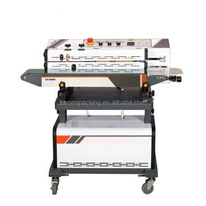 Buy cheap LF1080B Vertical Sealing Machine , Automatic Vacuum Nitrogen Flushing Band Sealer product