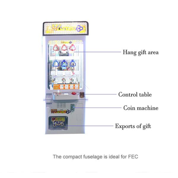 200W Coin Operated Arcade Machines Golden Key Redemption Prize Vending Machine