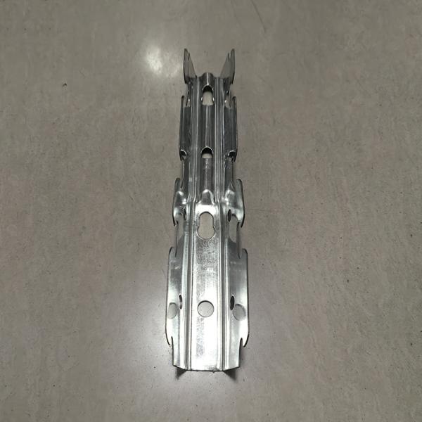 High Corrosion Resistance 70mm Metal Stud Track Customizable Length Cold Formed Steel Track