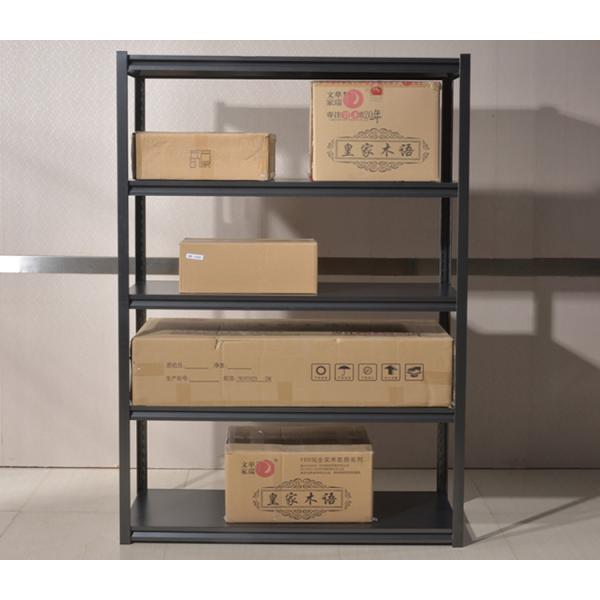 Matte Surface Metal Frame Shelving / Metal Adjustable Shelving System For Home