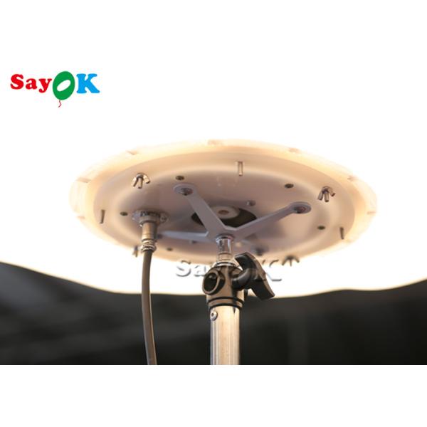 LED Bracket Floor Inflatable Balloon Interactive Decoration Light Event Luminous Ball Advertising