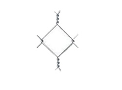 Chain Link Fence mesh 2.5" x 2.5" PVC and PE coated Orange Color Diameter 8gauge/4.00mm