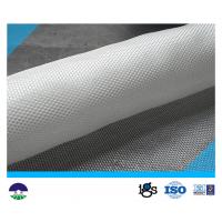 PET/PP White Multifilament Woven Geotextile 180kN for sale