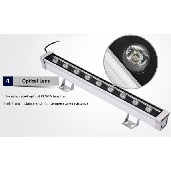 High Power Wall Mounted Linear LED Lighting , Energy Conservation Wall Washer Uplight