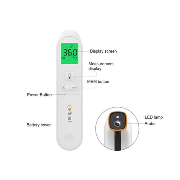 Ir Forehead Thermometer 32 Times Record Non Contact Medical Thermometer
