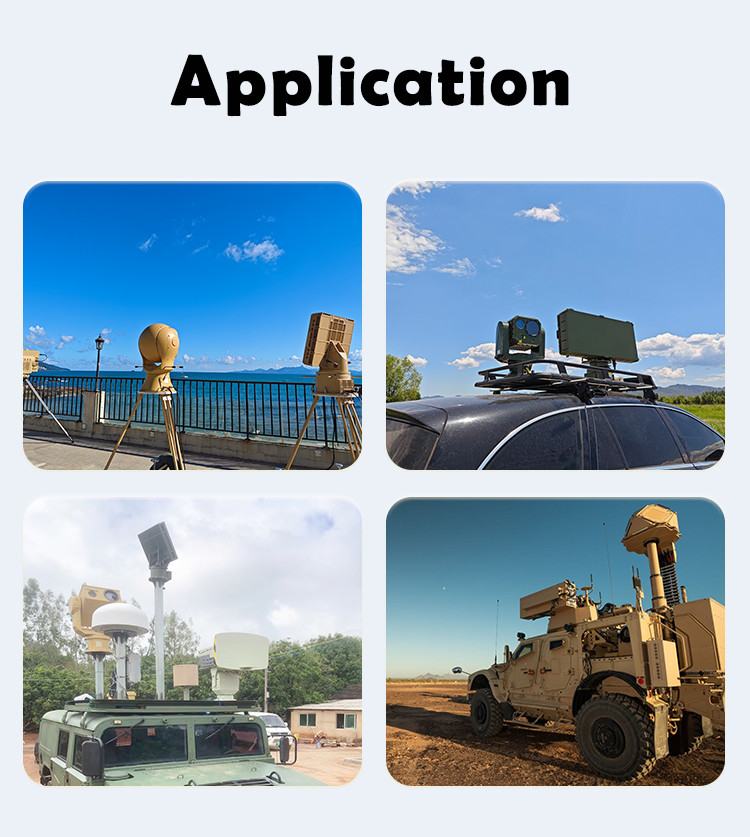 5-10km LK Drone Data Link Counter Drone Drone Detection Radar
