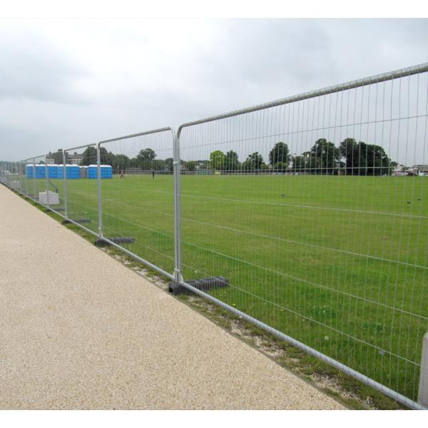 2000mm High Pre Galvanised Heras Mobile Fencing Square Top Heavy Duty