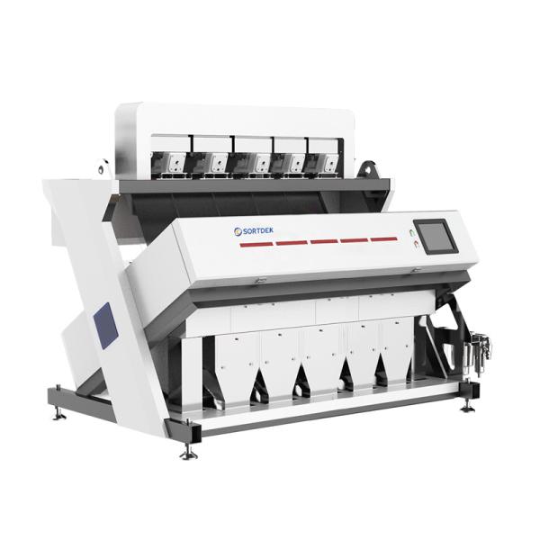 High Capacity 5 Chutes 320 Channels 5400 CCD AI Rice Color Sorter