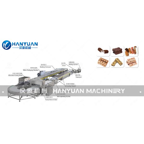 Multi-Layer Energy Bar Production Line for Industrial Production with 30×8 Meters Layout Size