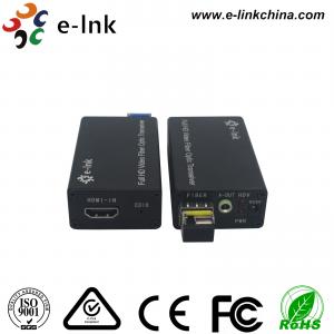 Buy cheap Mini HDMI Fiber Optic Extender with external stereo audio product