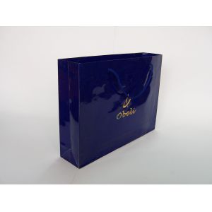 Buy cheap Custom Recycling White Paper Shopping Bags With Handles product