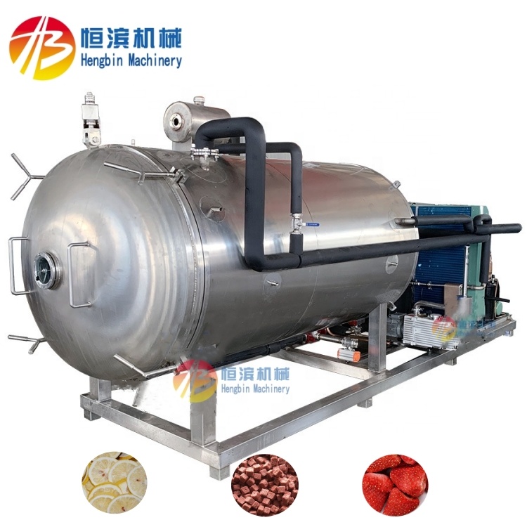Commercial Freeze Drying Machine with 1400*1000mm Tray Size in Meat Processing Plants