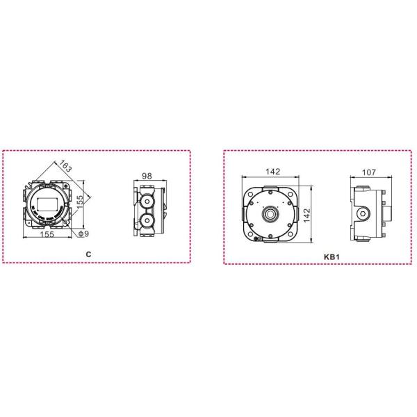 IP66 Explosion Proof Junction Box For Electronic Equipment Inverter