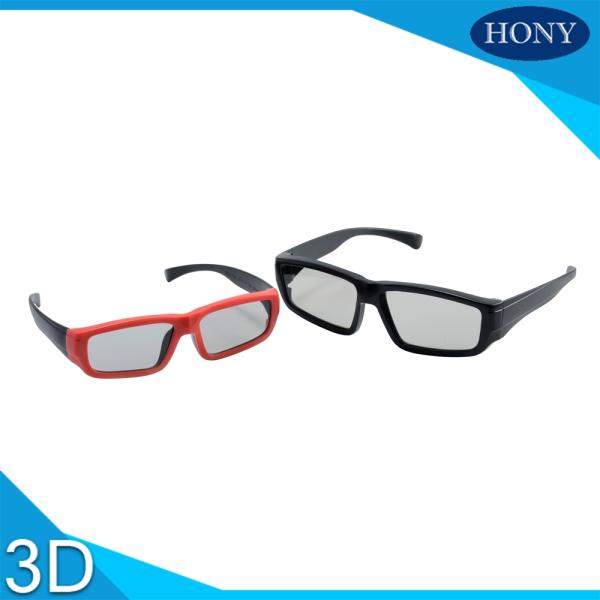 Masterimage 3D Glasses Circular Polarized Lens Wide Angel Big Frame
