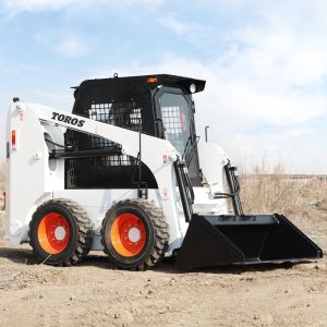 1 Tonne Mini Skidsteer Loader Small Skid Loader Easy To Use Simple Controls