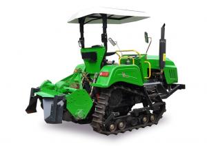 China Multifunction Rubber Track Tractor , Crawler  Paddy Field Tractor 50hp 80hp on sale