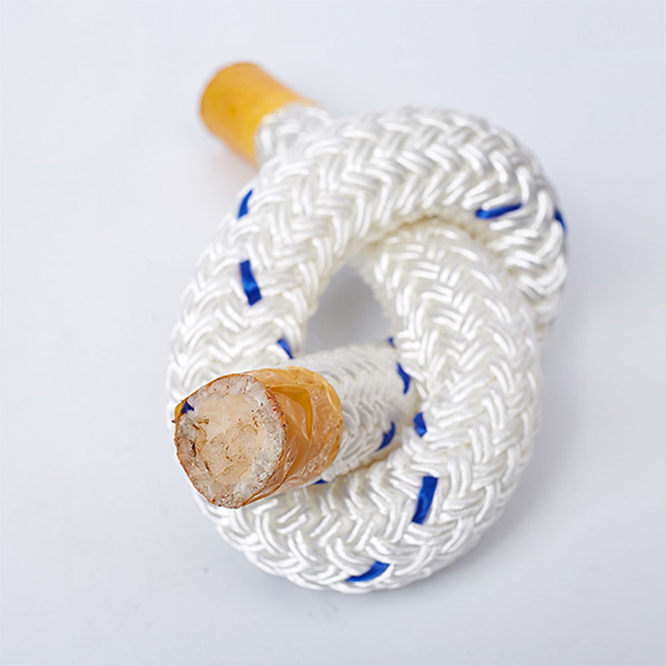 12mm Dry Quickly Double Braid Polypropylene Rope 3000kg Breaking Load Capacity