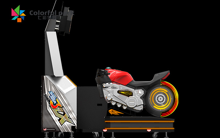 180w Coin Operated Arcade Machines Crazy Speed GP Motorcycle Simulator Racing
