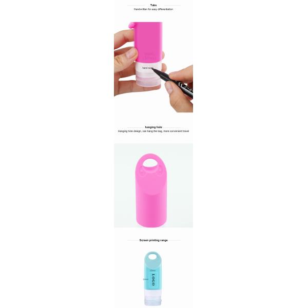 58ML Silicone Travel Bottles