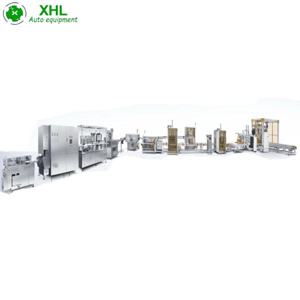 HIGH Accuracy 50KW 18000BPH Liquid Filling And Sealing Machine