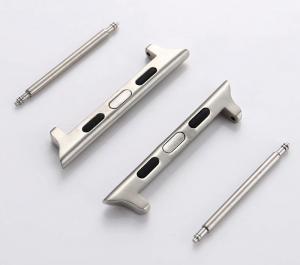 Buy cheap 44mm Watch Strap Adapters , brushed Apple Watch Band Connector product