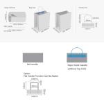 460rs Thickness Automatic Roll Sheet Feeding Paper Bag Making Machine 120bags