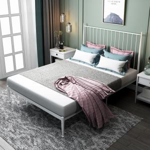 Buy cheap 2022 Latest Modern Design Metal Bed Frame Livingroom Size Steel Single Bed product
