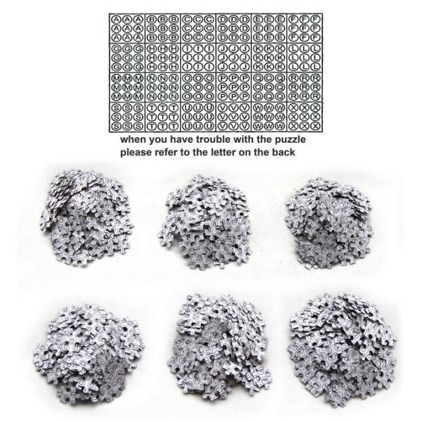 Offset 500 Pieces CCNB Cardboard Printing Puzzle FAMA