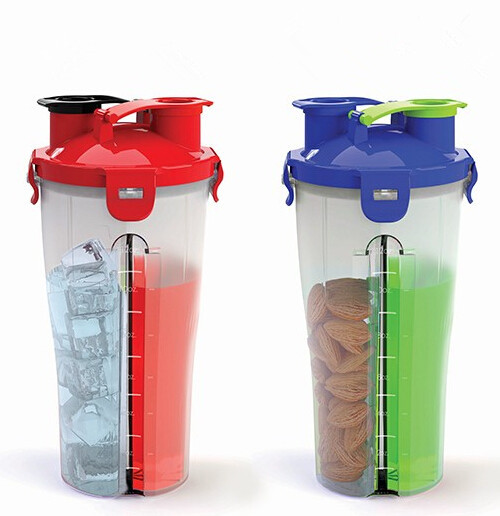 Buy cheap 700ml HydraCup Dual Shaker/25oz dual shaker product