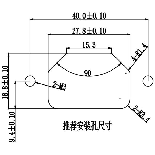 Compact Wiring Harness Connector IEC AC Power Socket Screw Plug Adapter AC Plug Adapter Ear