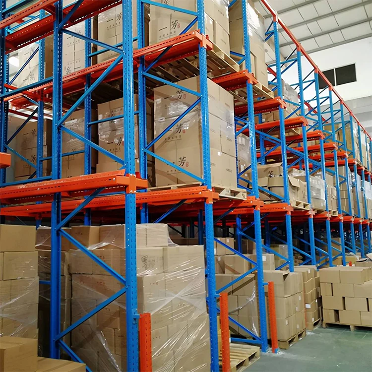 ISO, CE Certified High-density Drive-in Racking System Industrial Pallet Racking Storage Solution
