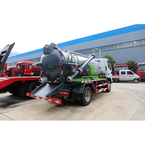 Cheapest Mini 4*2 4000 Liters Vacuum Truck Sewage Suction With Pump