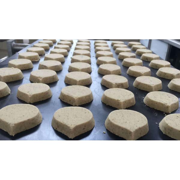 Simple Structure Bakery Biscuit Machine 100-200 Kg/H Production Capacity
