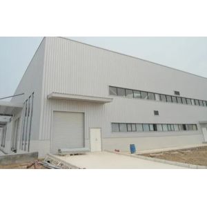 China Waterproof Prefabricated Metal Construction Buildings H Section Column Steel Structure on sale