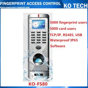 Buy cheap KO-FS80 Metal Case Fingerprint Reader Standalone Entry Access Control product