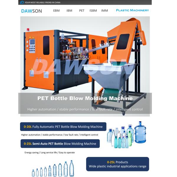 5 Gallon 20L Mineral Water Container PET Bottle Stretch Making Machine Manufacturer